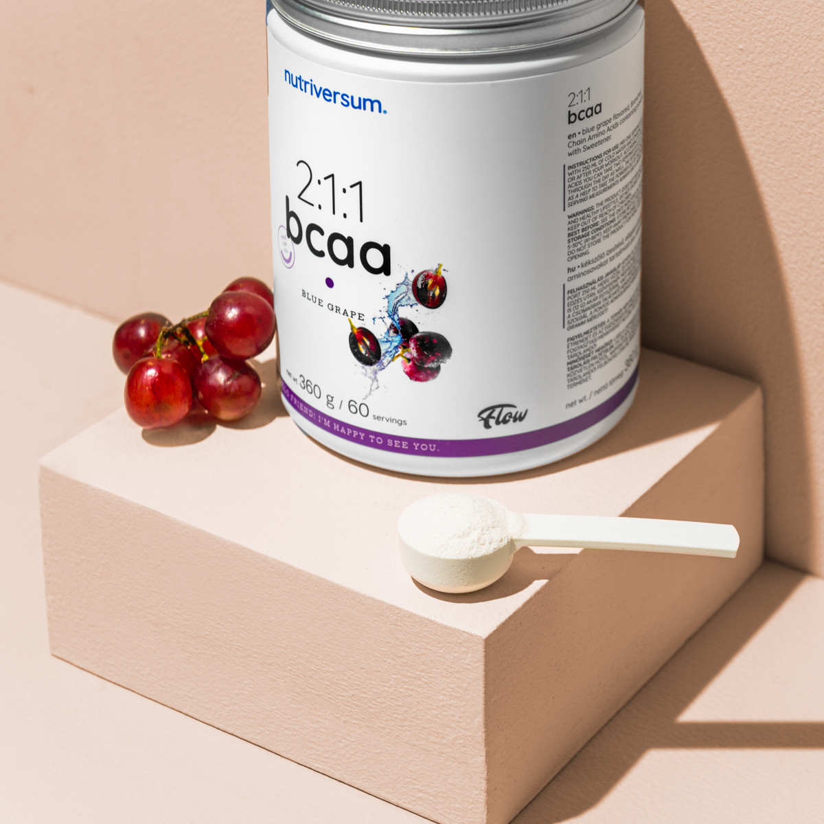 Leucin izoleucin valin tartalmú 2:1:1 BCAA Sugar Free italpor