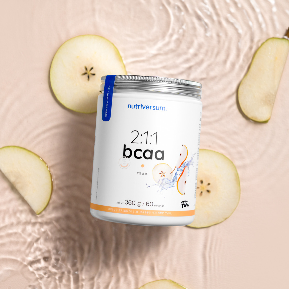 Nutriversum 2:1:1 BCAA Sugar Free aminosav komplex por