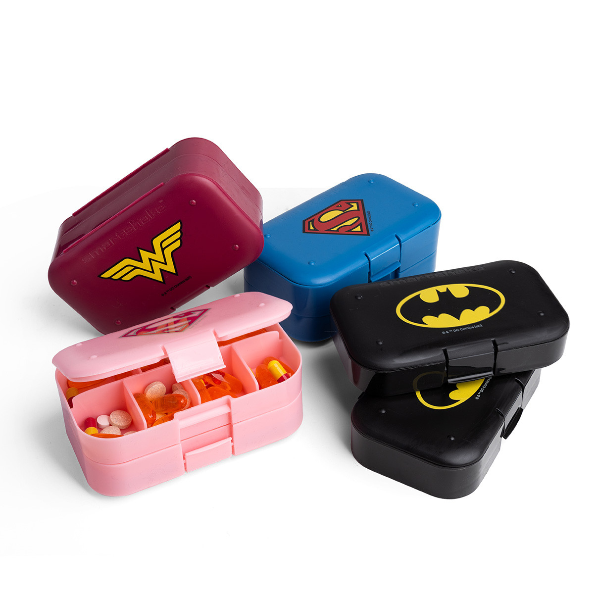 Smartshake Pill Box Organizer DC Comics, tablettatartó