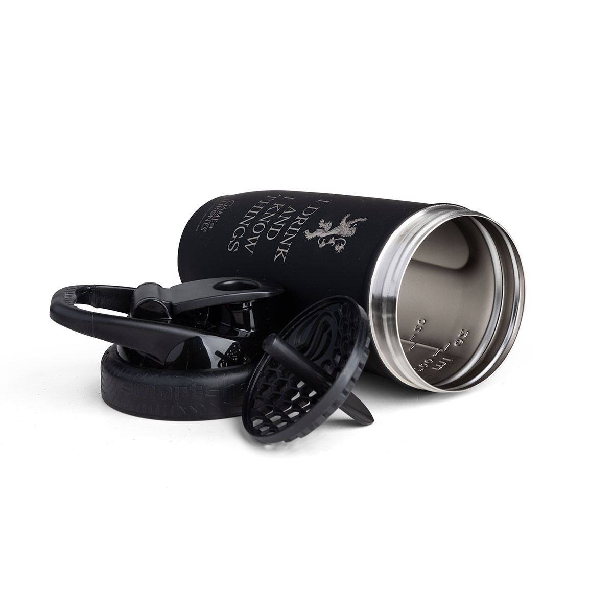 Smartshake Reforce Stainless Steel I Drink and i know things Shaker 900 ml