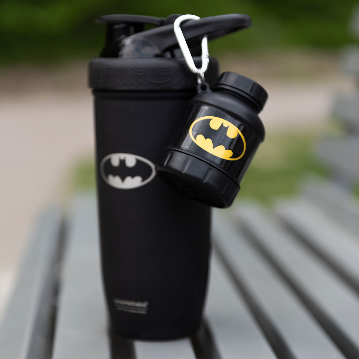 Smartshake Whey2GO Funnel Batman fehérje tartó 110 ml