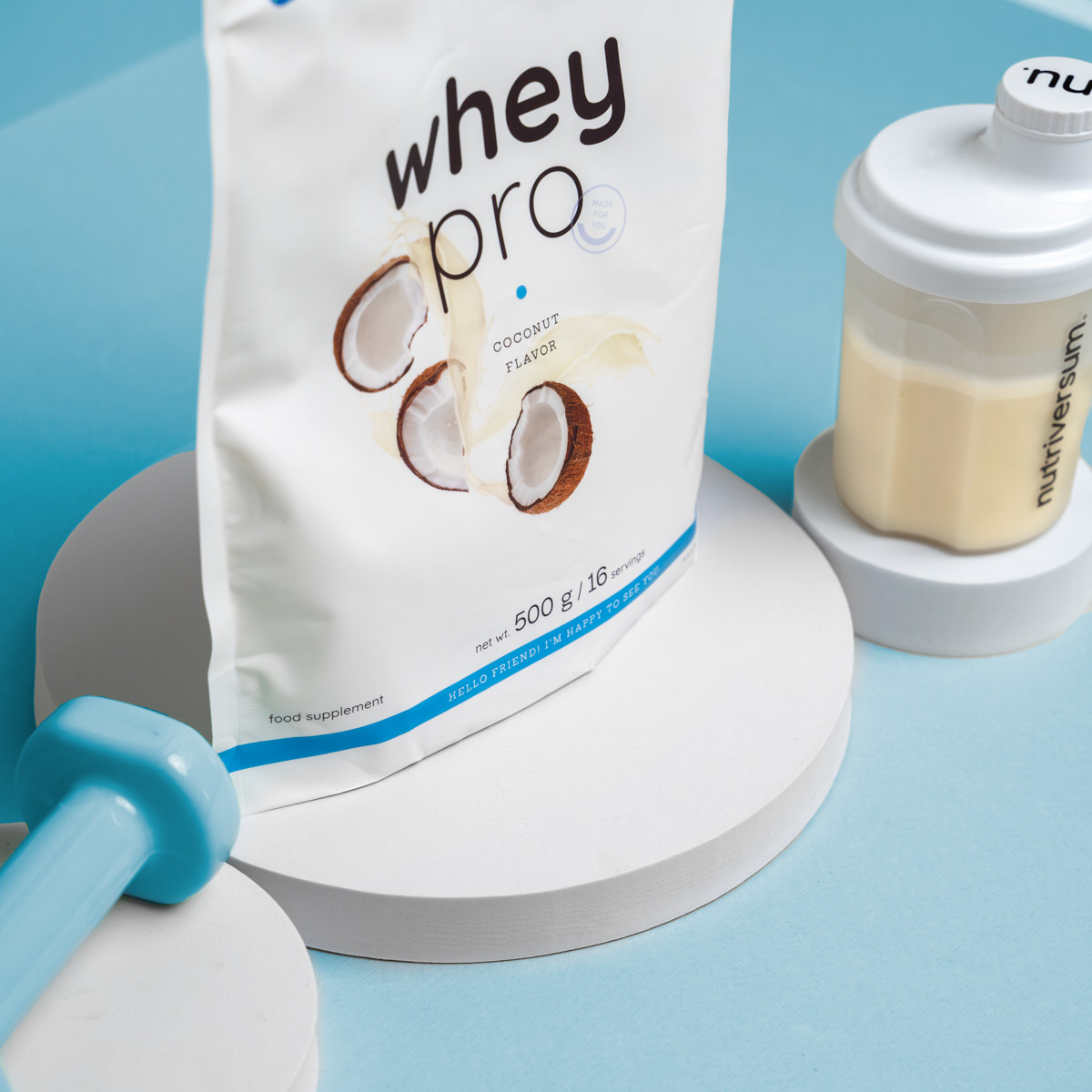Whey Pro 500 g protein por