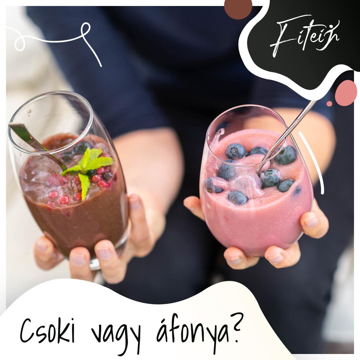 High Fibre Shake csoki-banán 7x50 g