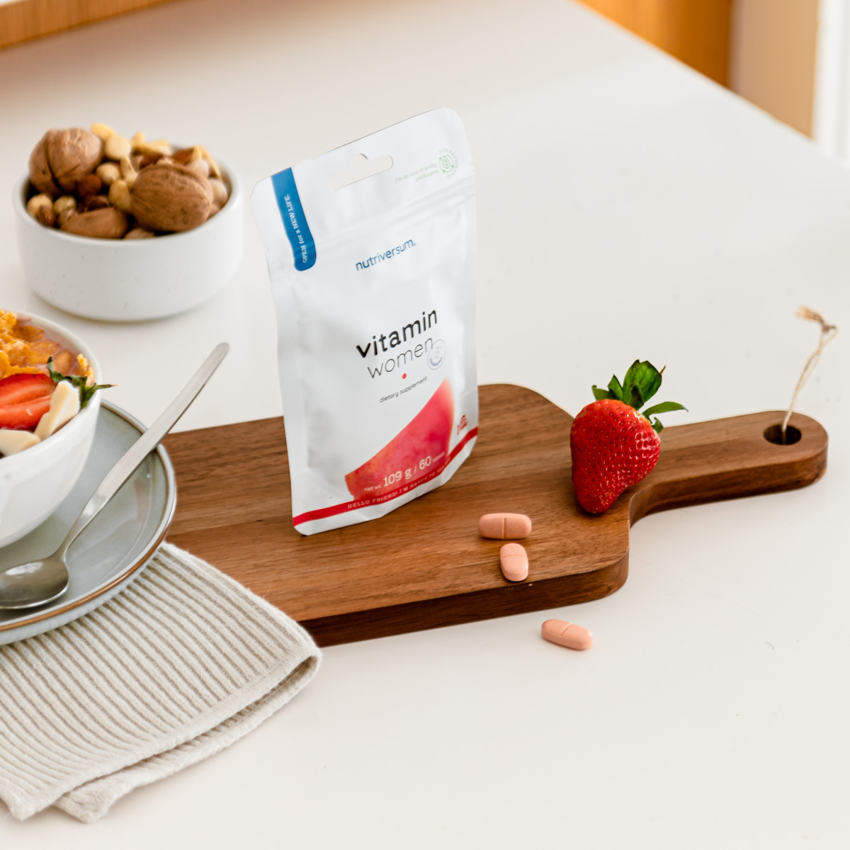 Nutriversum multivitamin nőknek, 60 tabletta, egy havi agad
