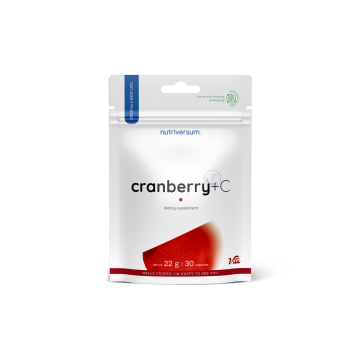 Cranberry + C tőzegáfonya kapszula a Nutriversumtól