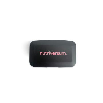 Tablettatartó fekete a Nutriversumtól