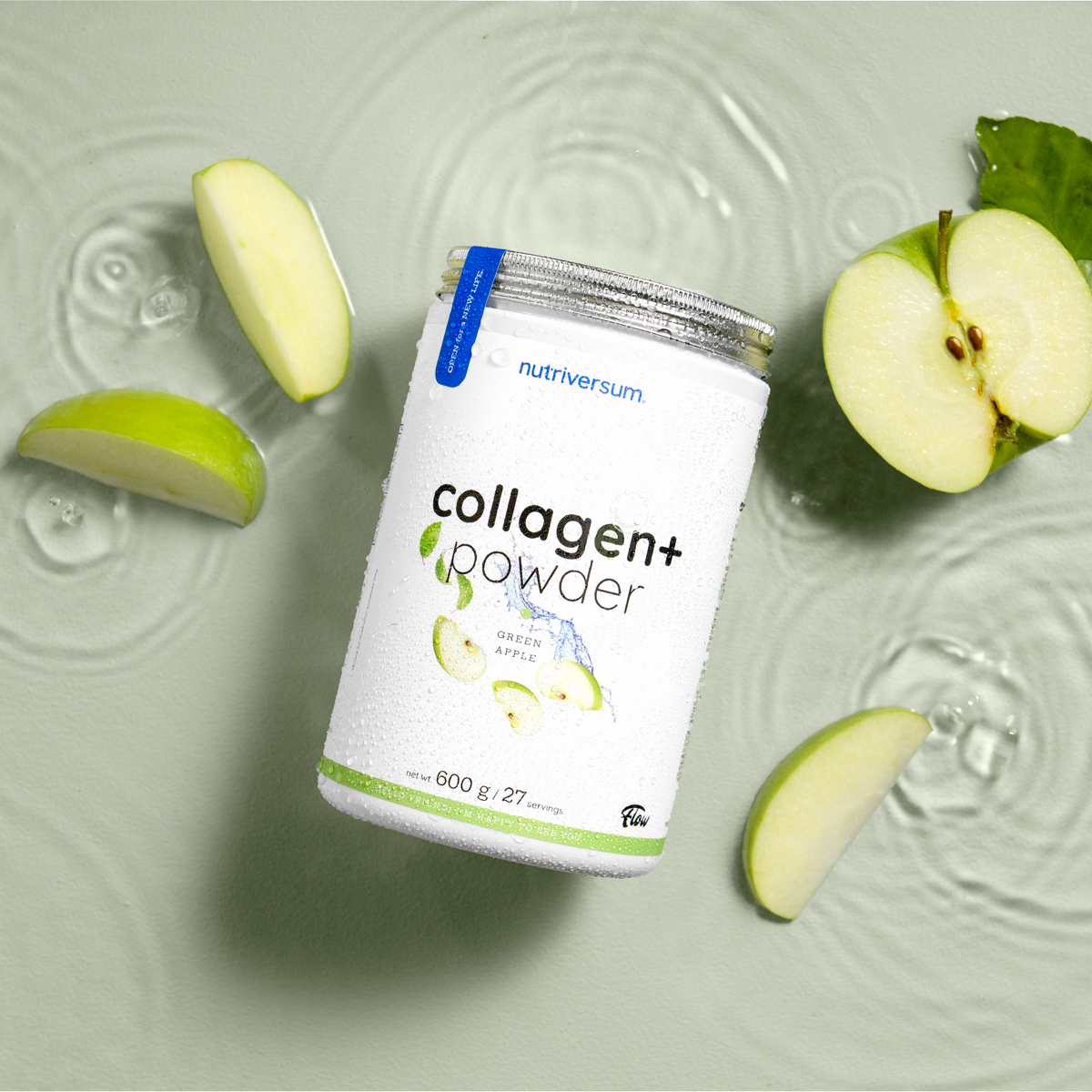 Collagen+ Powder kollagén italpor, hialuronsavval és C-vitaminnal 