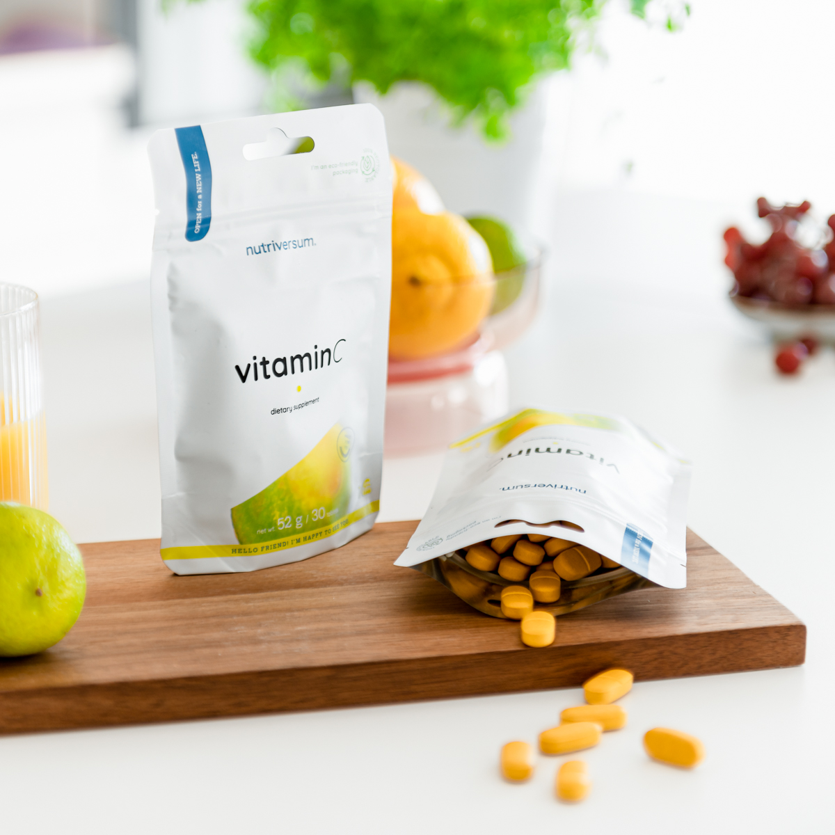 C vitamin tabletta 1000 mg C-vitaminnal, Nutriversum Vitamin C 1000