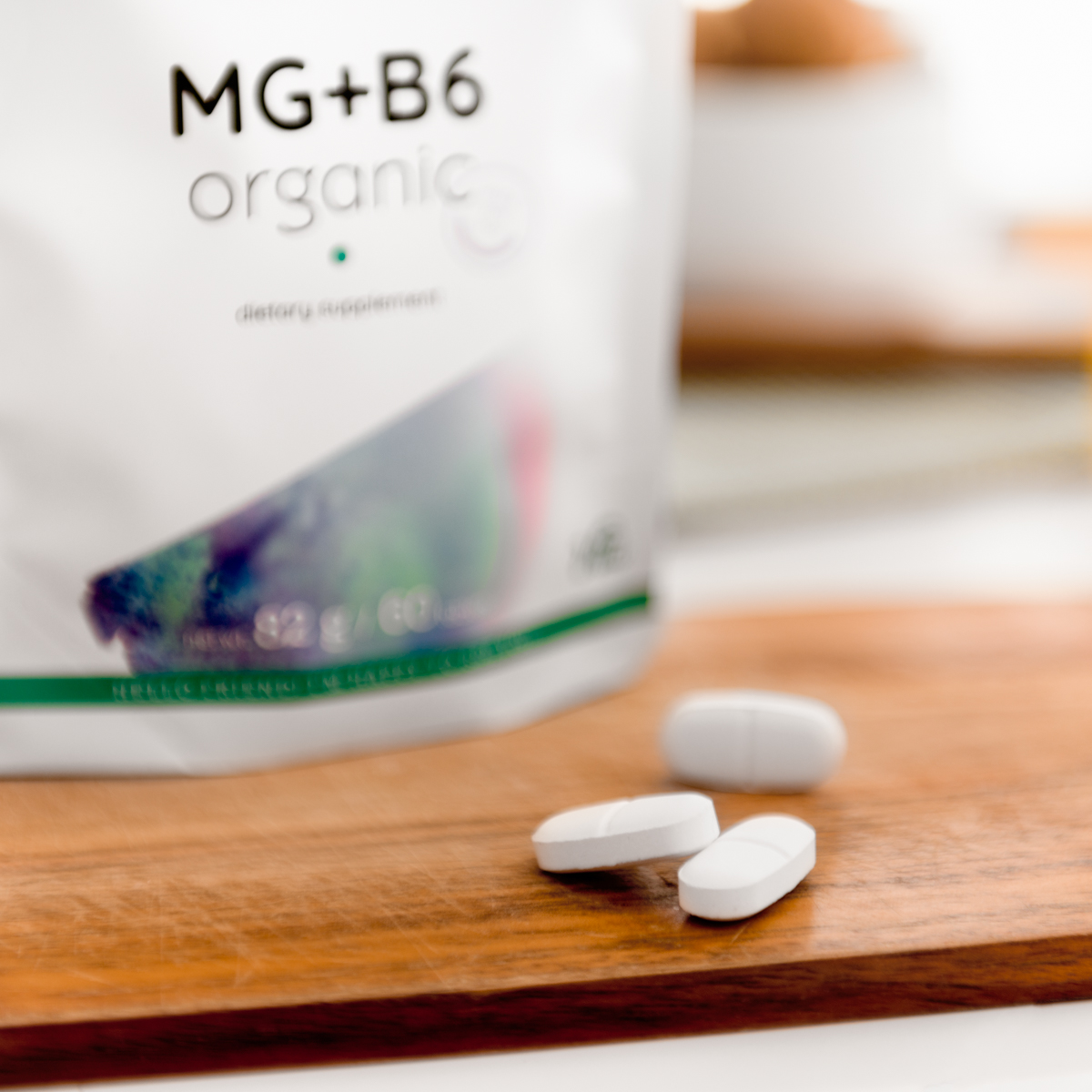 Mg B6 vitamin tabletta, 60 db, egy havi adag